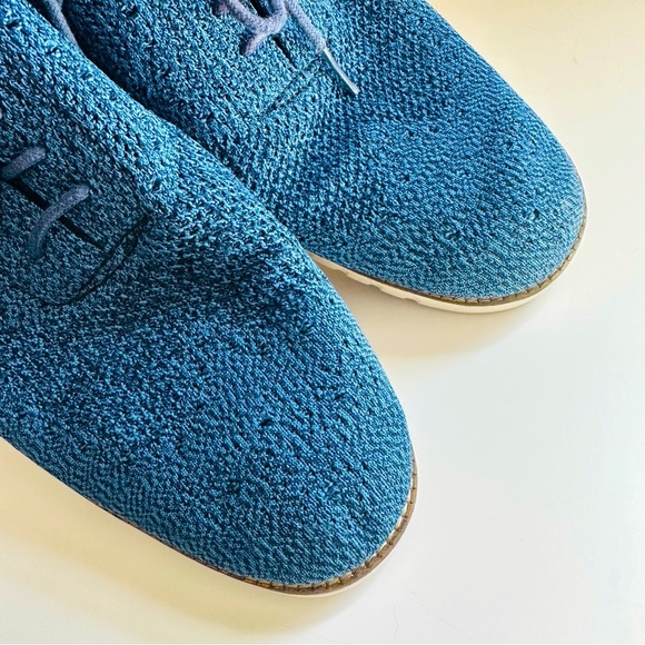 Cole Haan Men's ZEROGRAND Wingtip Oxford Marine Stitchlite Ivory - Picture 6 of 9